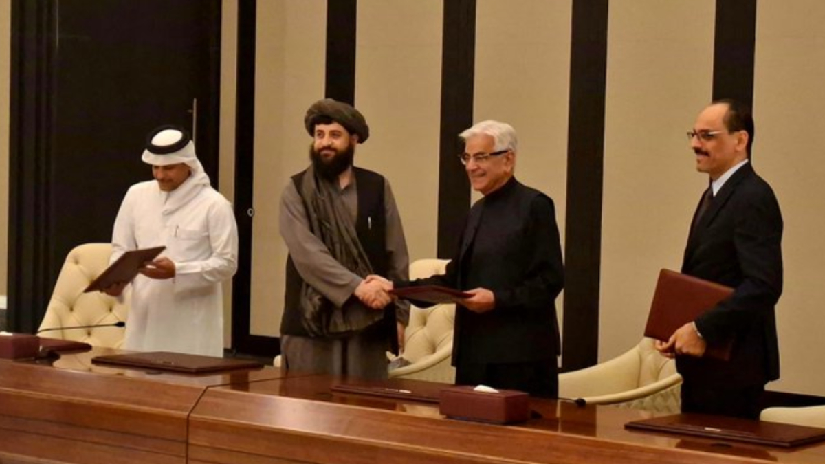 Türkiye ve Katar arabuluculuğunda Afganistan ile Pakistan anlaşmaya vardı Türkiye ve Katar arabuluculuğunda Afganistan ile Pakistan anlaşmaya vardı