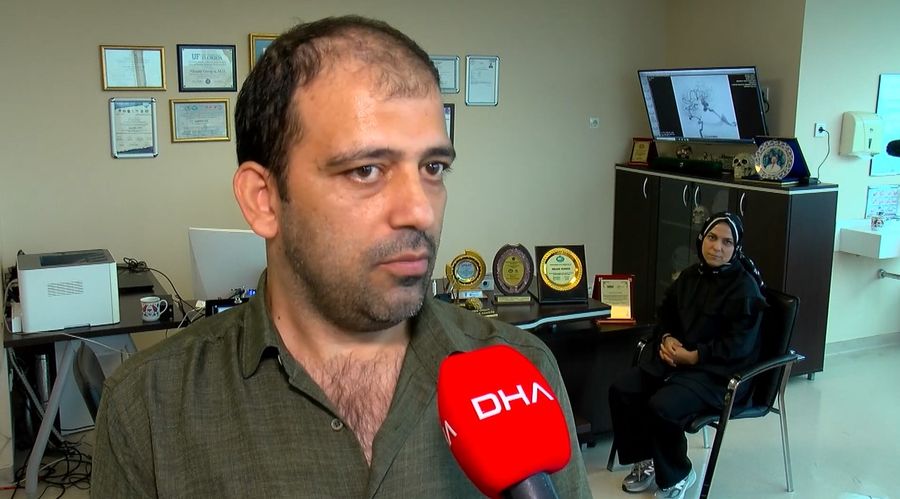 Beynindeki 6 santimlik damar yumağından 15 yıl sonra kurtuldu Beynindeki 6 santimlik damar yumağından 15 yıl sonra kurtuldu