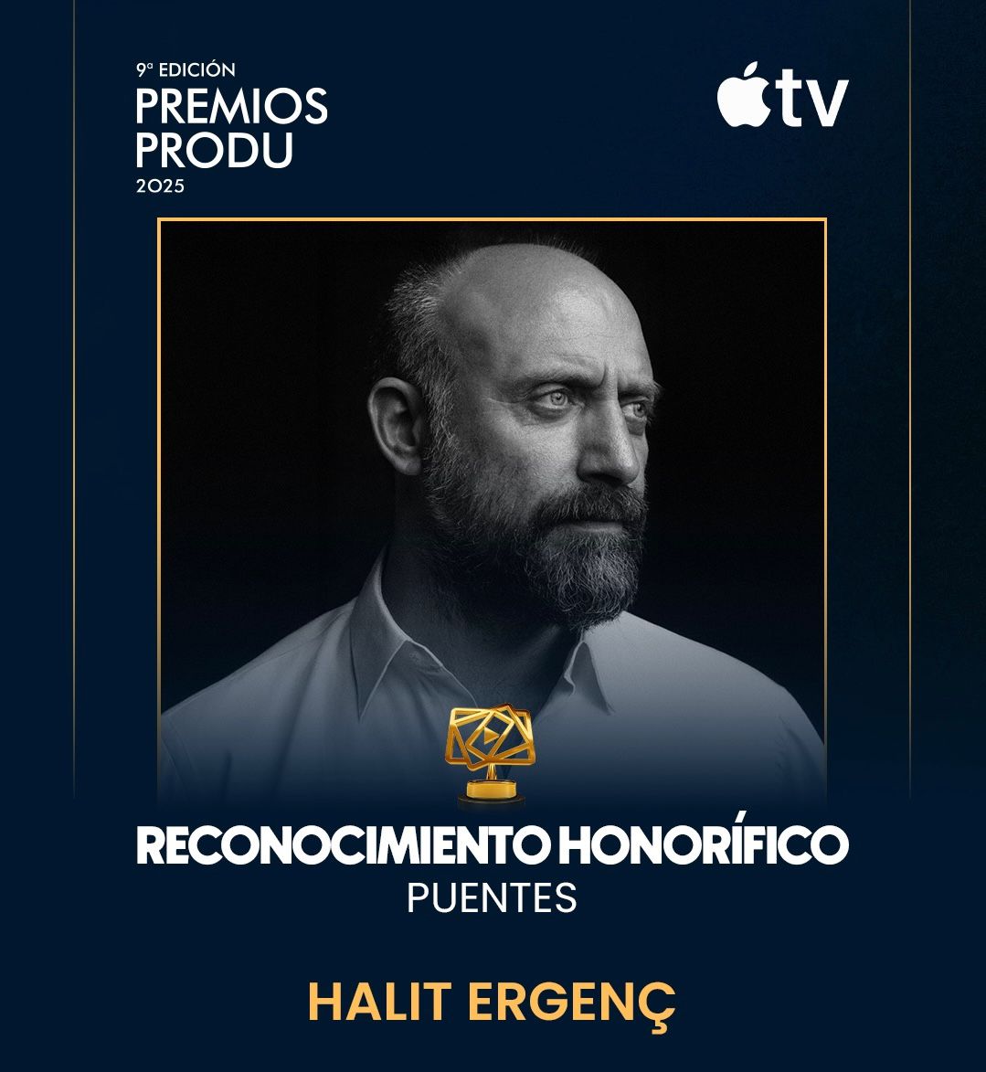 Halit Ergenç, Premios PRODU Onur Ödülü’nü Aldı Halit Ergenç, Premios PRODU Onur Ödülü’nü Aldı