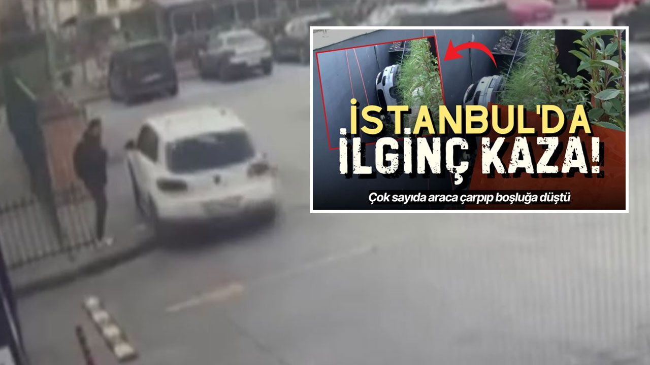 Bahçelievler Otoparkında Yaşanan İlginç Kaza Kamerada Bahçelievler Otoparkında Yaşanan İlginç Kaza Kamerada